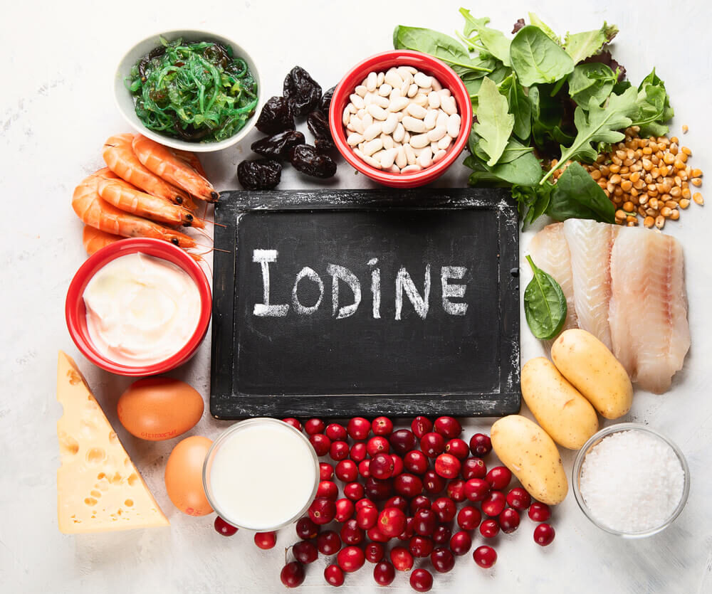 Продукты с высоким содержанием йода